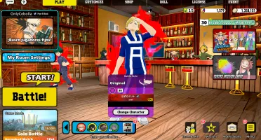 Conta de My Hero Ultra rumble - star + quirks skill