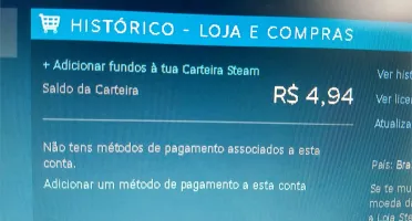 Conta Steam com Jogos