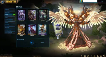 Conta smite +300 skins (thanatos arconte, thor tier 5)