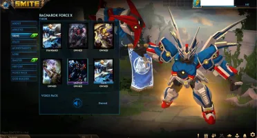 Conta smite +300 skins (thanatos arconte, thor tier 5)