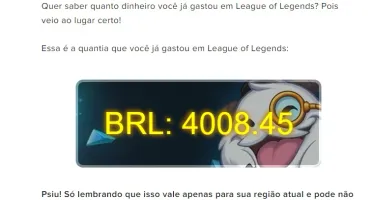 Vendo Conta LoL 427 Skins - Unranked