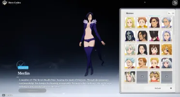 Conta The Seven Deadly Sins: Origin Merlin P10 + skins