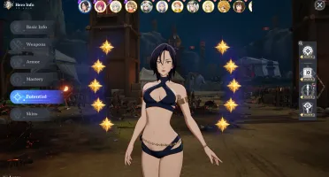 Conta The Seven Deadly Sins: Origin Merlin P10 + skins