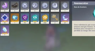 CONTA GENSHIN AR51 5 PERSONAGENS 5* - LEIA A DESCRIÇÃO!!!