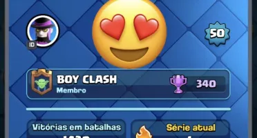 Vendo conta de clash royale