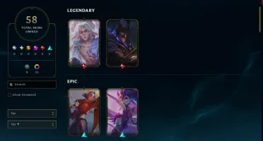 Conta Lol Esmeralda 3, Zed Dizimador de Galáxia.