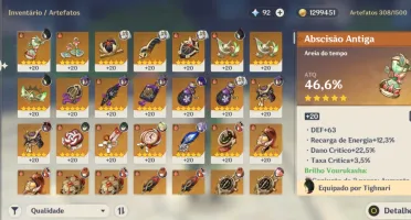 Genshin impact AR 57 endgame
