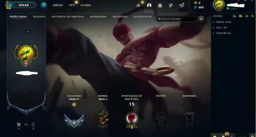 Conta League Of Legends Prata Lvl 33