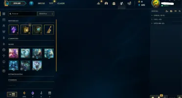 Conta League Of Legends Prata Lvl 33