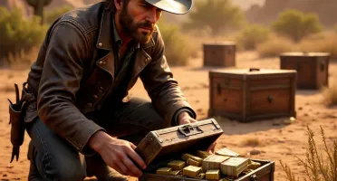 Red Dead Online (Pc) Spawno Baús Com Level Na Sua Sessão