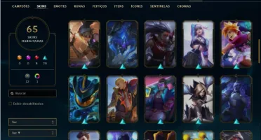 Conta prata 4 com 130 Champs e 65 Skins
