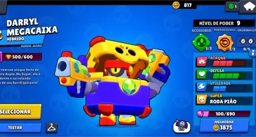 Conta Brawl Stars 25k+ Troféus 53/54 brawlers