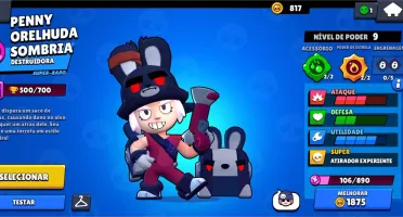 Conta Brawl Stars 25k+ Troféus 53/54 brawlers