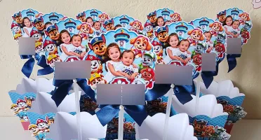 Centro de mesa personalizados