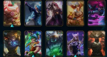 Conta league of legends level 175 pra vender logo