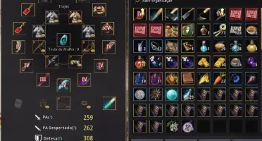 Conta Black desert com Musah 62 full tet