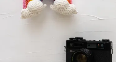 Arco-Íris Pequeno em Amigurumi