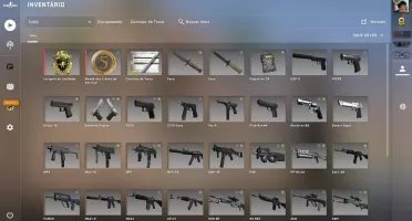 CONTA STEAM CSGO PRIME MEDALHAS LEALDADE E 5 ANOS DE SERVIÇO