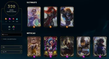 conta league of legends