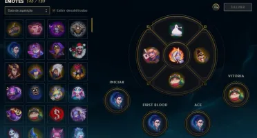 conta league of legends