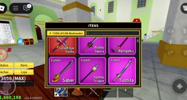 Conta De Blox Fruits Com v4