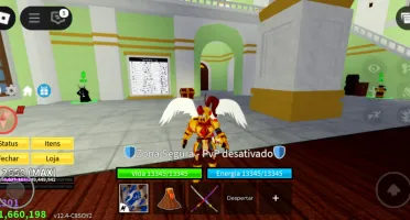 Conta De Blox Fruits Com v4