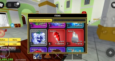 Conta De Blox Fruits Com v4