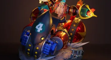 Franki STL 3D - one piece