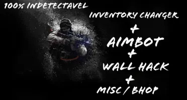 INVENTORY CHANGER + AIMBOT + WALL + ETC - 100% SEGURO