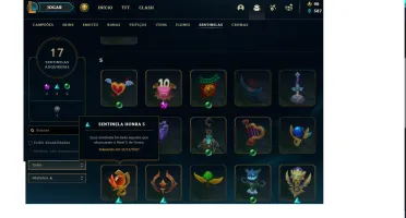 Conta LOL Gold Todos CAMPEOES 189 SKINS 1300 R$ Investidos