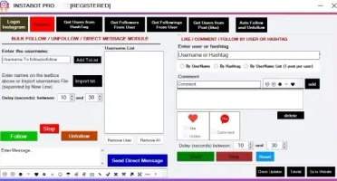 Instabot portátil(não precisa instalar)