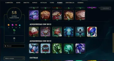 Conta unranked com Corki Ovni e Kayle Juiza + 800 RP