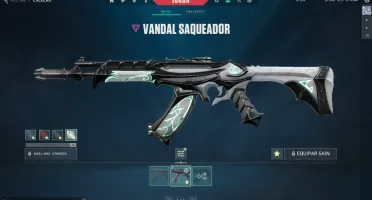 Conta Valorant Unranked (Skin Saqueadora Faca e Vandal)