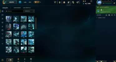 Conta lol - Ahri Imortalizada Autografada pelo Faker