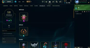 Conta lol - Ahri Imortalizada Autografada pelo Faker