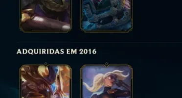 Conta League of legends platina 4