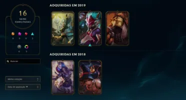 Conta League of legends platina 4