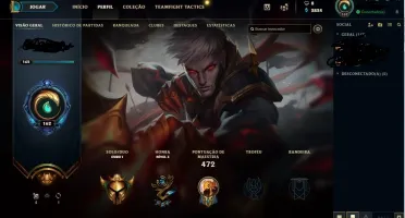 Vendo conta lol Gold 1/ 172 Skins