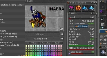 ED 168 INABRA + KINA LEVEL 100 VUNIRA (ambos SEM ITENS)