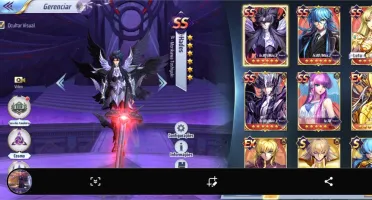 Conta Saint Seiya Awakening Level 60 Server A3-Draco