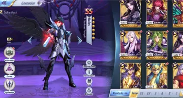 Conta Saint Seiya Awakening Level 60 Server A3-Draco