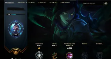 Conta Gold 299 Skins Main adc