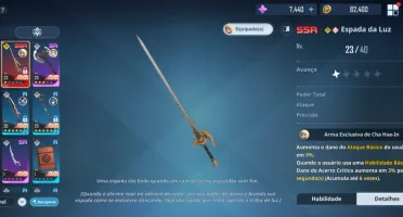 Solo leveling conta lvl 46 com 8 caçadores SSR