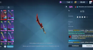Solo leveling conta lvl 46 com 8 caçadores SSR