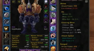 WoW Classic Warrior Orc Rank 14 Server Nightslayer