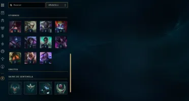 Conta Platina --210 SKINS--110 EMOTES-182 ÍCONES
