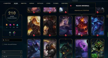 Conta Platina --210 SKINS--110 EMOTES-182 ÍCONES