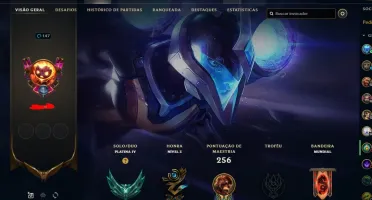 Conta Platina --210 SKINS--110 EMOTES-182 ÍCONES