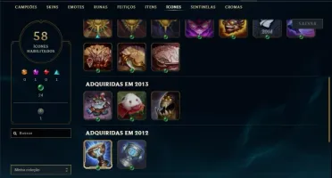 Conta unranked com Rammus rei e Kayle juiza