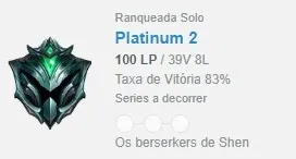 Elojob / Duoboost / Coach